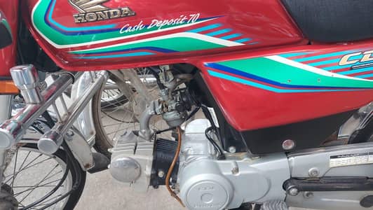 Honda CD 70 motorcycle 2017 model May contact #//0320//160//2771//#