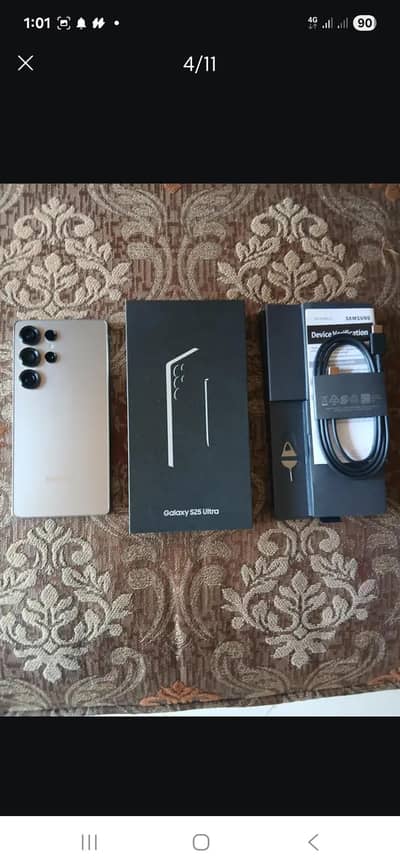 Samsung Galaxy S25 Ultra With 2-3 Months Pak Warranty