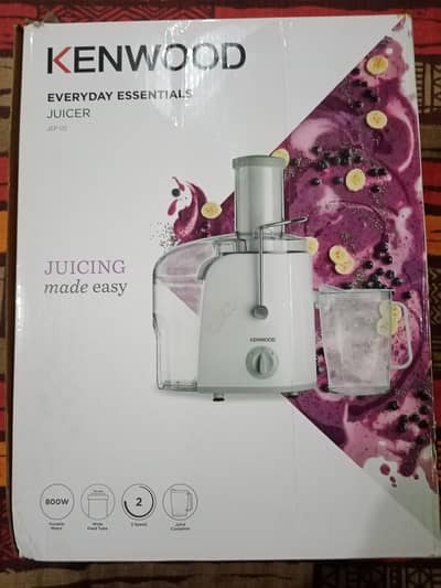 New Kenwood Juicer