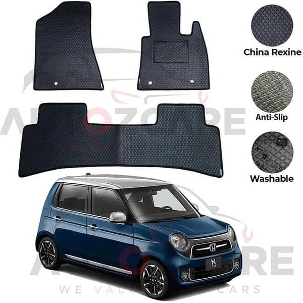 Honda N One China Rexine Floor Mat 3PCS - Model 2012-2019