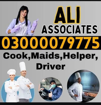maid cook driver helper couple pattient care BABBY care office boy