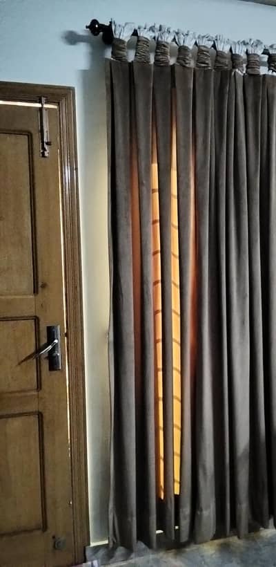 velvet curtains