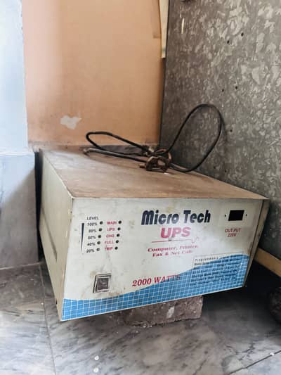 Micro Tech UPS 2000 Watts For Sale