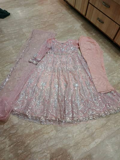 3 PCs Maxi frock for girls only in 4000