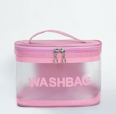 Pink Makeup Organizer Bag
