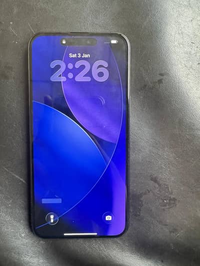 Iphone 15 pro m ax jv 87 battery health waterpack with box