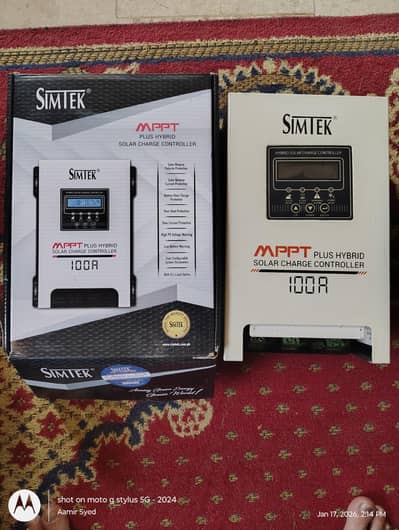 Simtek Mppt Plus Hybrid Solar Charge Controller, 170V Voc, 100