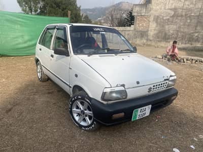 Mehran 2007 model white color