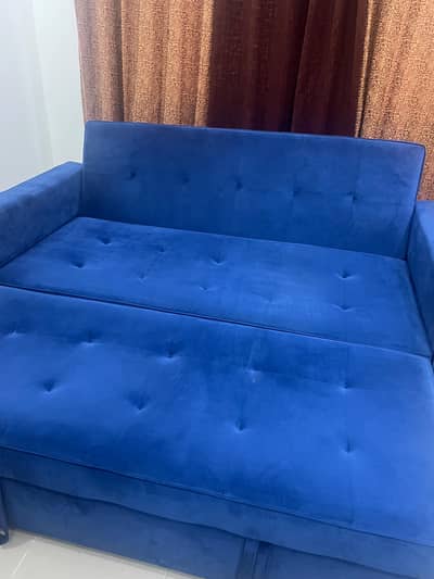 Master Moltyfoam full king size sofa cum bed