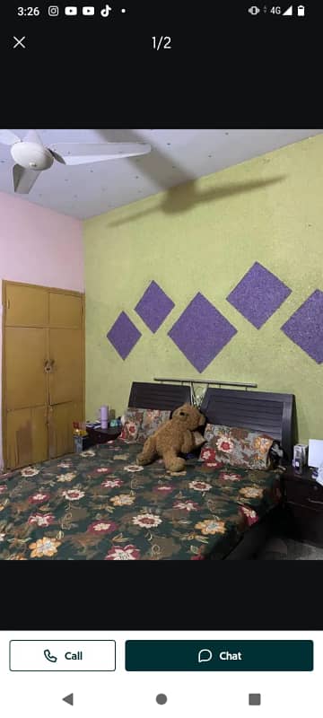 BLOCK- N BEAUTIFUL GROUND FLOOR NO LOAD SHEDDING Hb SEPARATE METER NORTH NAZIMABAD