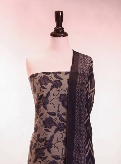 Bin Saeed Digital Printed Lawn 3 Piece Unstitched Suit