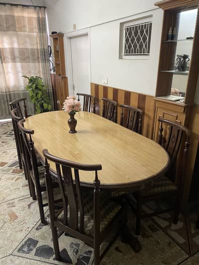 8 chair dining table