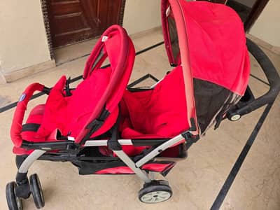 New Double Pram