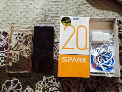 Tecno Spark 20C 4+4=128 Lush condition 9.5/10