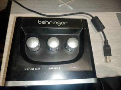 brehringer um2 interface sound card