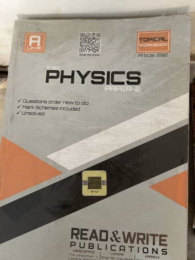 Physics AS read and write past papers