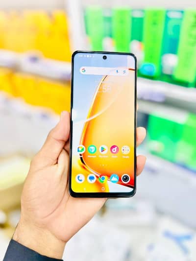 vivo y28 orange colored mobile