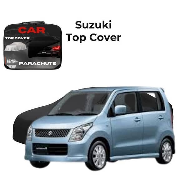 Suzuki Wagon R 2008–2012 Parachute Car Top Cover | Lightweight Dust & Rain Protection | Model-Specific Fit