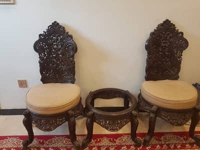 Coffee Chairs with table