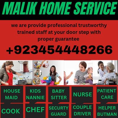 MAID BABYSITTER COOK HELPER DRIVER COUPLE , PATIENT CARE ETC