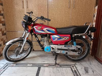 Honda CG-125 (2022) All Punjab Nbr