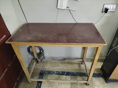 Wooden Iron Stand / Table
