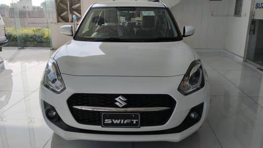 SUZUKI SWIFT GLX CVT 2026 WHITE TOP VARIANT ZERO METER