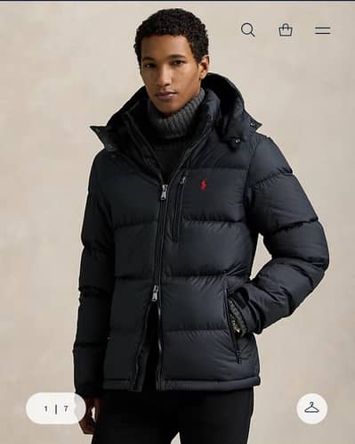 Polo Ralph Lauren The Gorham Down Jacket(Black)Large Size