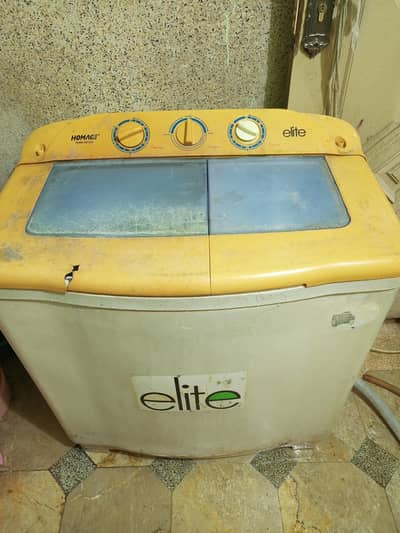 Homage elite washing machine + spiner, 03235100342