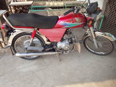 honda cd 70 2013 model bilkol saf halat ma h exchange bhi karna h