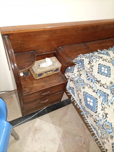 Double Bed in Good Condition for Sale