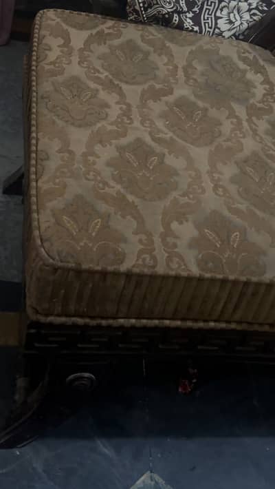 traditional carved sofa