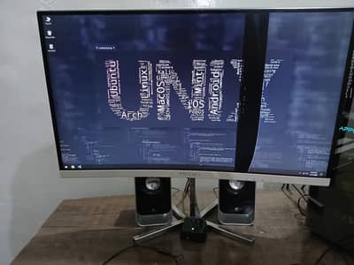 144hx monitor just a black line 1080p and 24 inches curved display