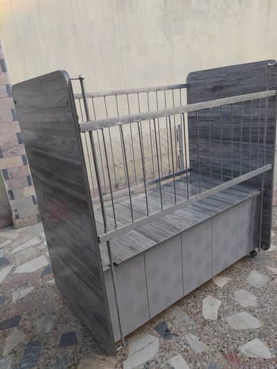 Baby Bed Carrycot Moveable with Sliding Grill