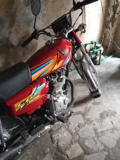 Honda cg 125 2026 sticker