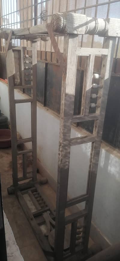 Full size wooden jhoola