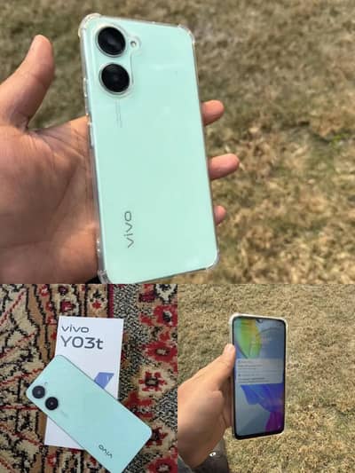 Vivo Y03 4/64 With Box Charger wranty 10/10 03071470637