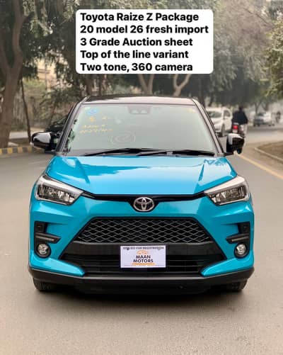 Toyota Raize Z premium top of the line 3 units available