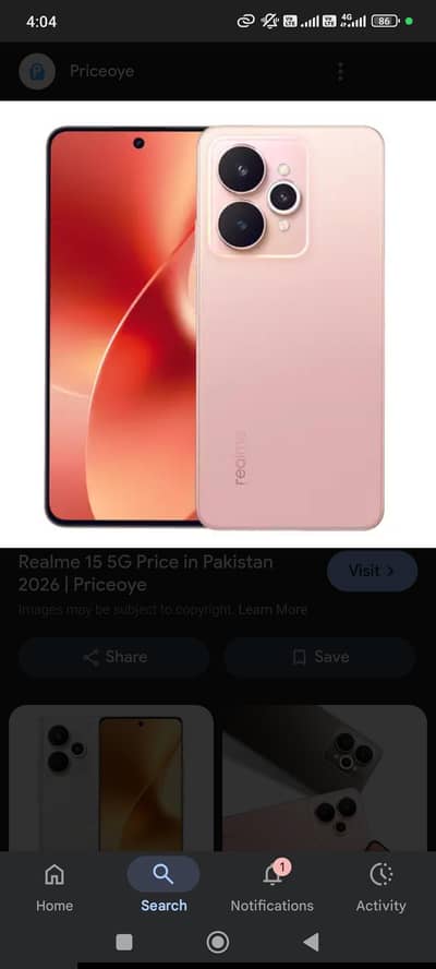 urgent sale realme c15. . . 12,512