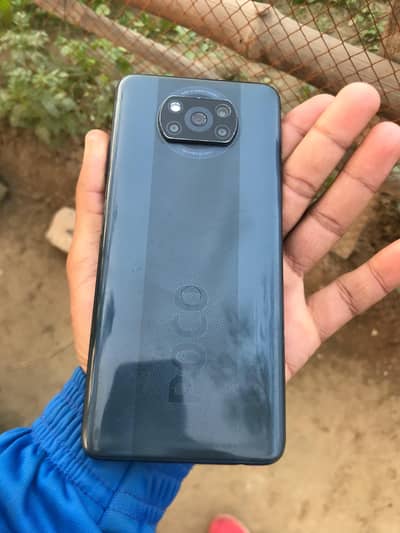 Poco x3 6/128 gb official PTA box sht ha