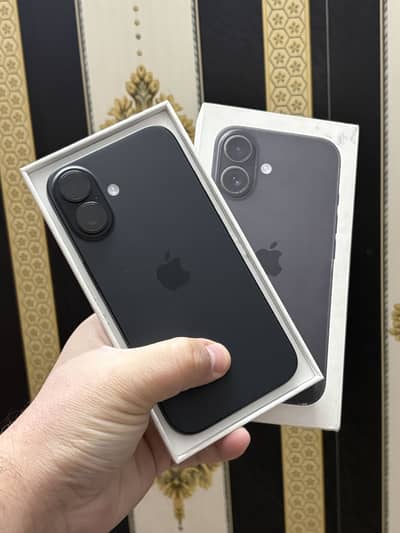 iPhone 16 JV Black 128GB (1 Month Used)