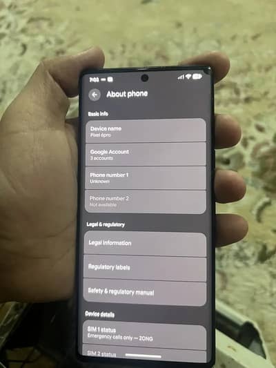 128GB NON PTA GOOGLE PIXEL 6PRO