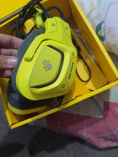 Bloody G575 virtual 7.1 surround sound gaming headset  (cyber punk)