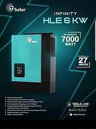 Tesla Infini VIII 5.6,6kW MPPT Single Phase Hybrid Solar Inverter