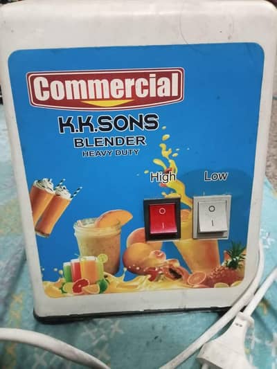 Heavy Duty Blender – Commercial Use  Urgent Sale
