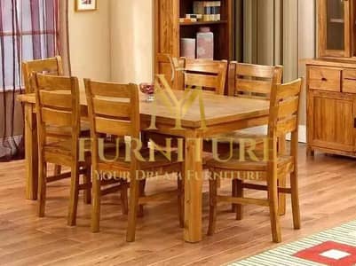 Dinning Table - 6 Seater Dinning - Wooden Dinning Table - Manufacture