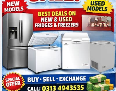 Sale & Purchase In lahore | Freeezer sale Us