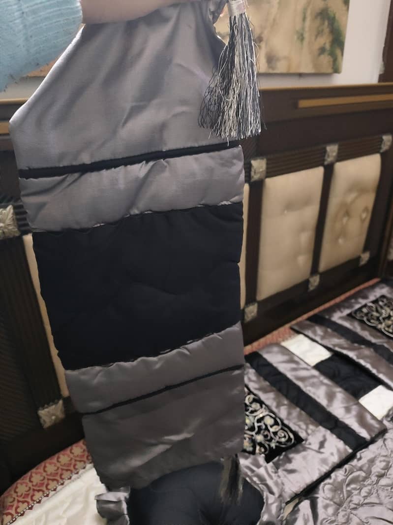 fancy wedding bed sheet 2