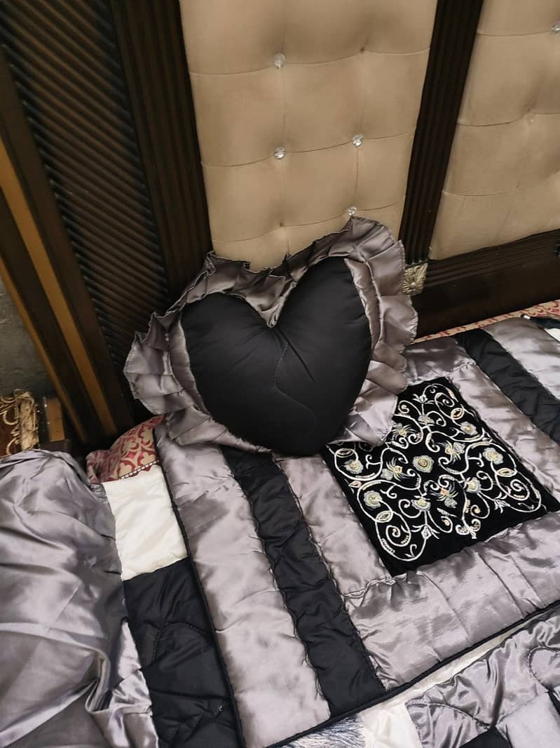 fancy wedding bed sheet 3