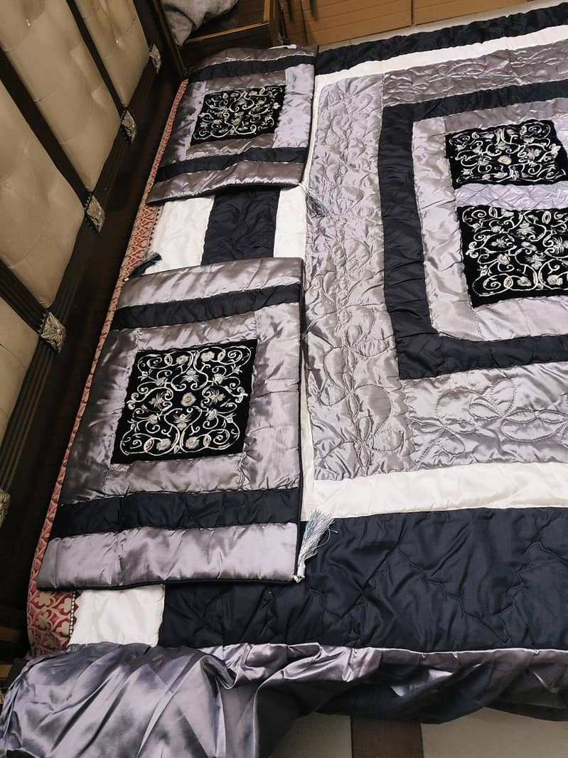 fancy wedding bed sheet 4